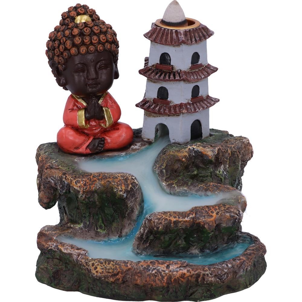 Zen Temple Backflow Incense Burner 13cm 5 Zen Temple Backflow Incense Burner 13cm