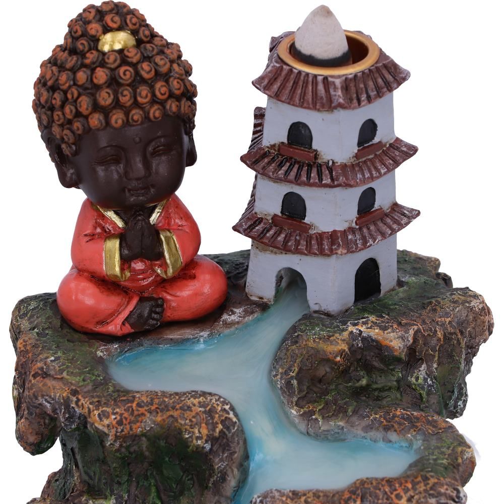 Zen Temple Backflow Incense Burner 13cm 6 Zen Temple Backflow Incense Burner 13cm