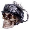 Iron Cross Skull Keyrings (Pack of 6) 5cm