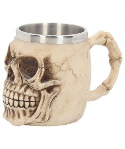 Grinning Skull Tankard 16cm