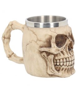 Grinning Skull Tankard 16cm