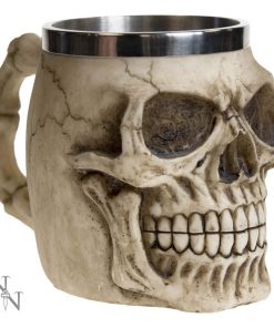 Grinning Skull Tankard 16cm