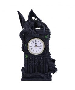 Duelling Dragons Clock (26cm)