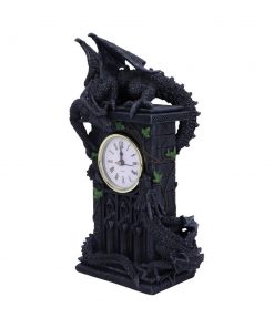 Duelling Dragons Clock (26cm)
