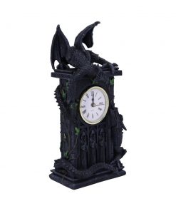 Duelling Dragons Clock (26cm)