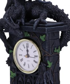 Duelling Dragons Clock (26cm)
