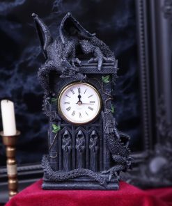 Duelling Dragons Clock (26cm)