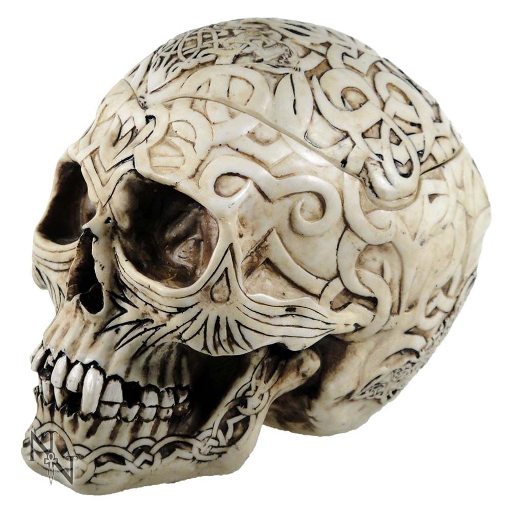 Celtic Skull Box 20cm 1 Celtic Skull Box 20cm