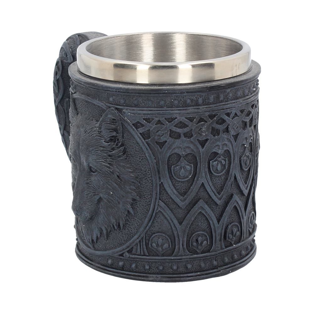 Night Wolf Tankard 15 Night Wolf Tankard 15.4cm