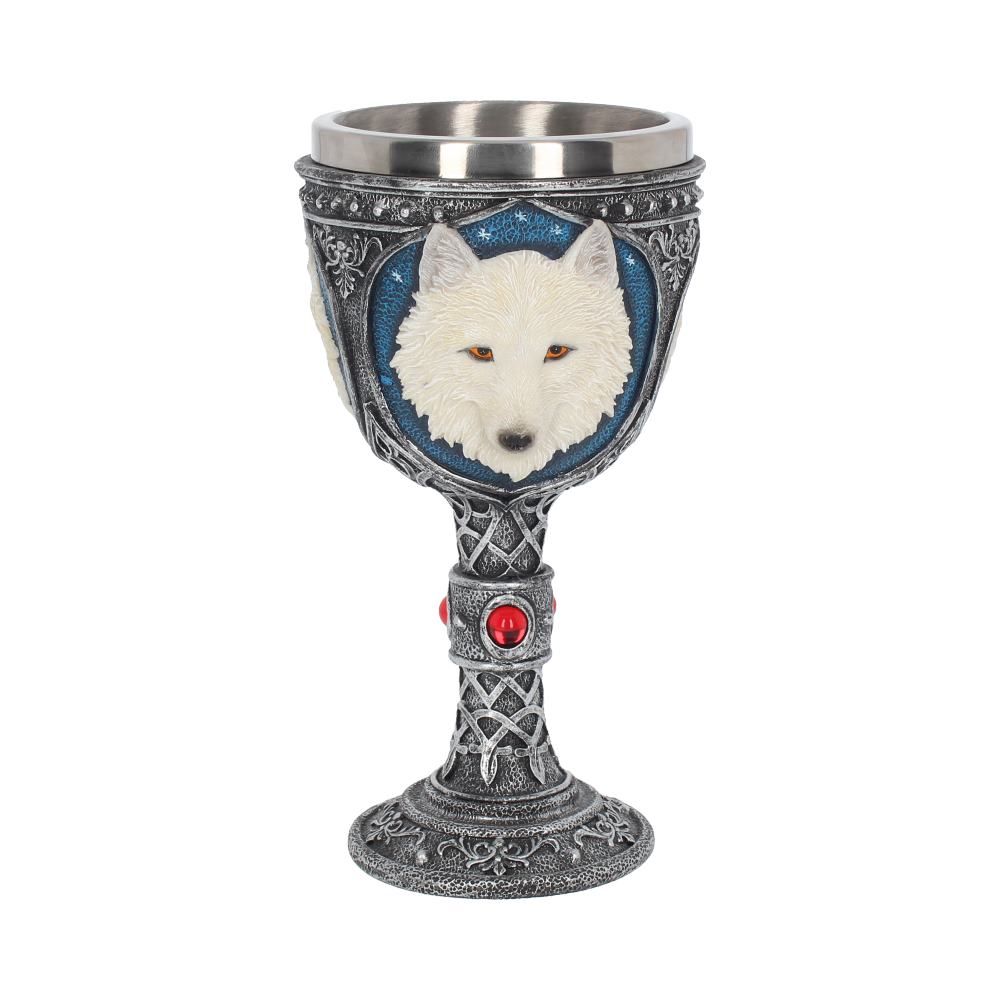 Ghost Wolf Goblet Large 19 Ghost Wolf Goblet Large 19.2cm