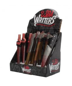 Wild Writer Weapon Pens 16cm (Display of 12)