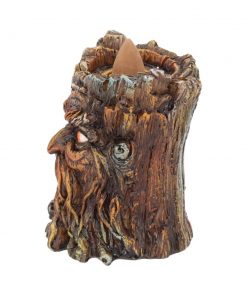Aged Oak Backflow Incense Burner 8.5cm