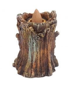 Aged Oak Backflow Incense Burner 8.5cm