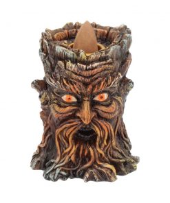Aged Oak Backflow Incense Burner 8.5cm