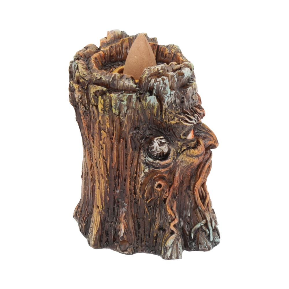 Aged Oak Backflow Incense Burner 8 Aged Oak Backflow Incense Burner 8.5cm