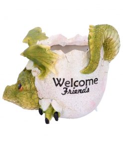 Welcome Friends Pot 17cm