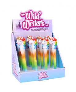 Wild Writers Rainbow Unicorn Pens (Display of 12)