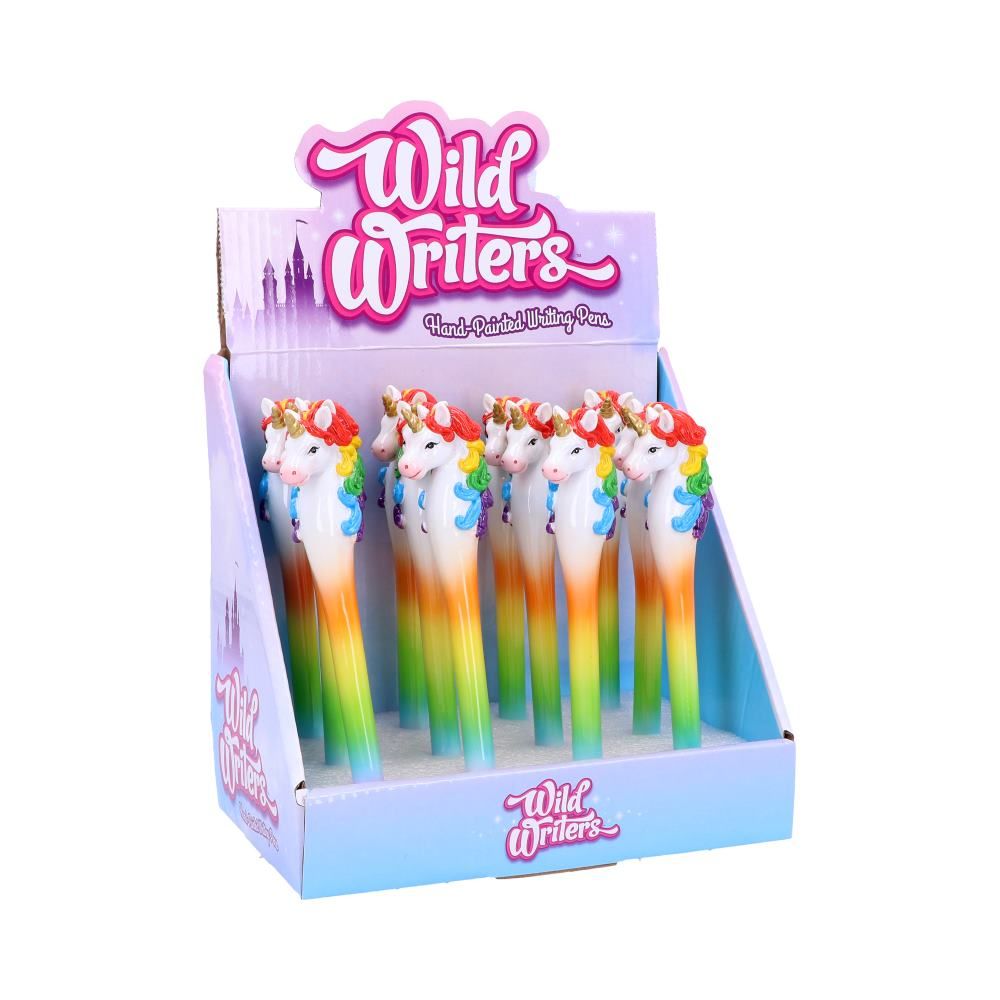 Wild Writers Rainbow Unicorn Pens (Display of 12) 1 Wild Writers Rainbow Unicorn Pens (Display of 12)