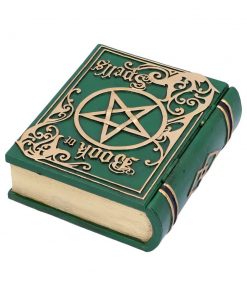 Book of Spells Green 15.5cm