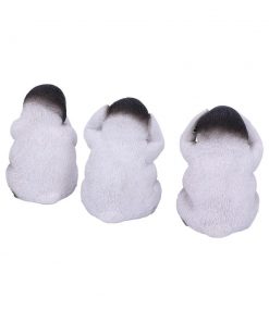 Three Wise Penguins 8.7cm