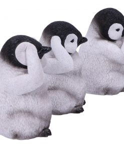 Three Wise Penguins 8.7cm