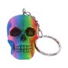 Rainbow Keyrings 4.3cm (set of 6)