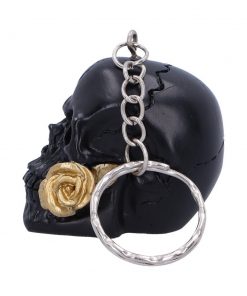 Black Rose from the Dead Keyrings 4.3cm (set of 6)