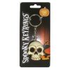 Spooky Keyrings - Skull 4cm (Pack of 12)