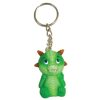 Adorable Dragon Keyring - Green 5.5cm (Pack of 12)